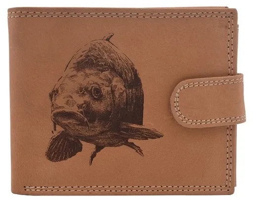 Mercucio peněženka natur vzor 47 kapr hlava