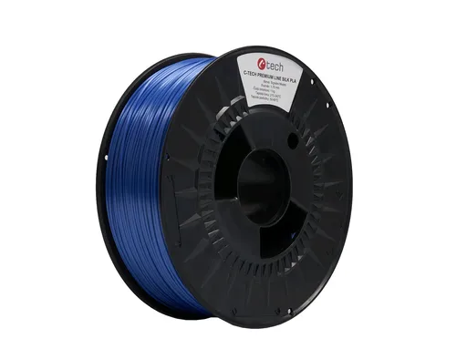 C-Tech 3DF-P-SPLA1.75-5005 3D filament, PREMIUM LINE, Silk PLA, signální modrá, RAL5005, 1,75mm, 1kg