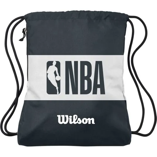 Wilson NBA FORGE BASKETBALL BAG Gymsack, černá, velikost