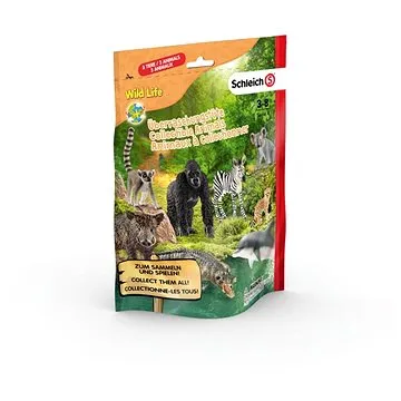 Schleich Sáček s překvapením - africká zvířátka L, série 4 87862 (4055744040764)