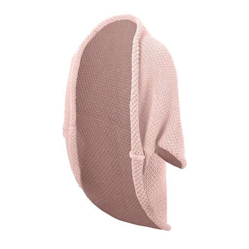 Bontis Pletený kardigan s variabilní délkou - Světle pudrová | uni