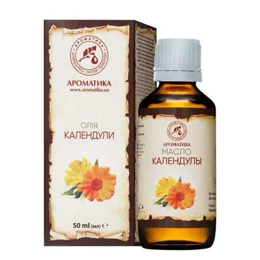 Přírodní rostlinný olej Nechtík - 50 ml - Aromatika