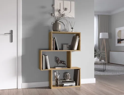 Knihovna Evertti Artisan Oak