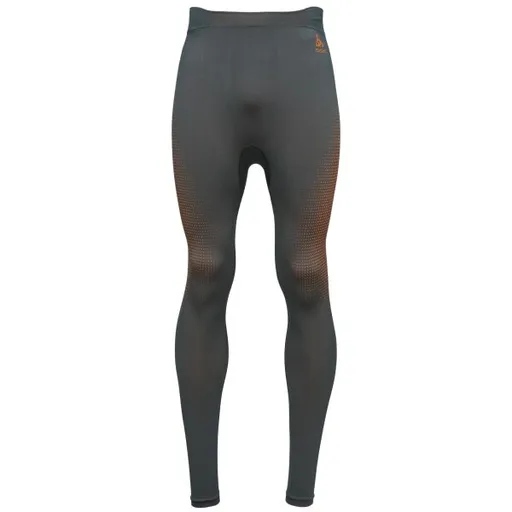 Odlo PERFORMANCE WARM ECO Pánské funkční kalhoty, tmavě šedá, velikost