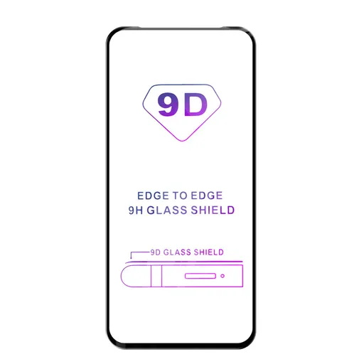 Tvrzené sklo iSaprio 9D BLACK pro Xiaomi Redmi Note 9