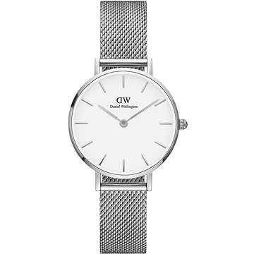 DANIEL WELLINGTON Petite Sterling 28 mm Silver (7350068246661)