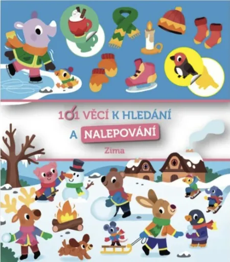 101 věcí k hledání a nalepování Zima