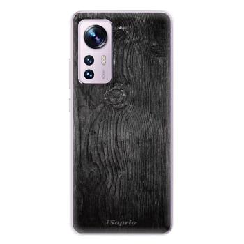 Odolné silikonové pouzdro iSaprio - Black Wood 13 - Xiaomi 12 / 12X