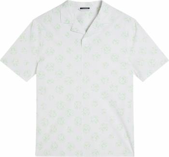 J.Lindeberg Resort Regular Fit Shirt Print White Sphere Dot 2XL Polo košile