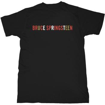 Bruce Springsteen Tričko Logo Unisex Black S