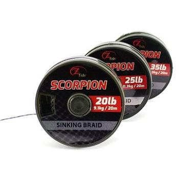 Zfish Scorpion Sinking Braid 20m (JVR013307nad)