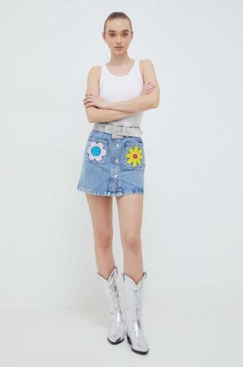 Džínová sukně Moschino Jeans mini, áčková