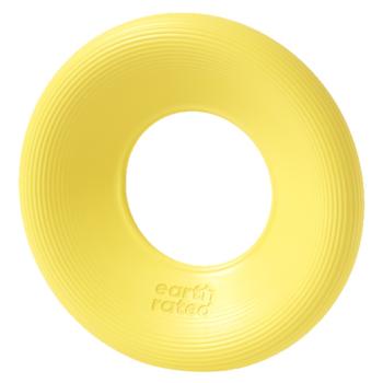EARTH RATED Hračka pre psov aportovací disk žltý 1 kus, Veľkosť: S