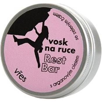 Rest Bar Vřes - vosk na suché a namáhané ruce - kostka, 15g (RBV)