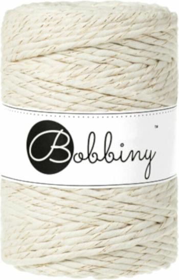 Bobbiny Macrame Cord 5 mm 100 m Golden Natural Šňůra