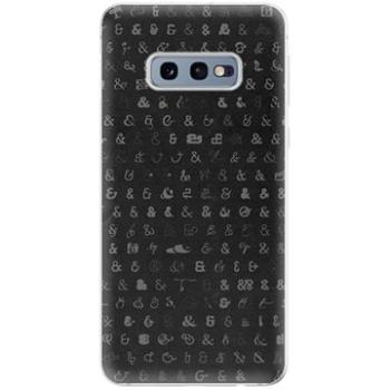 iSaprio Ampersand 01 pro Samsung Galaxy S10e (amp01-TPU-gS10e)