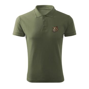 Bontis Polokošile s výšivkou Divočák - Khaki | S