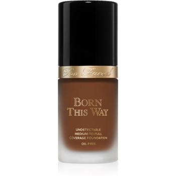 Too Faced Born This Way Flawless Coverage Natural Finish Foundation krycí make-up pro přirozený vzhled odstín Cocoa 30 ml