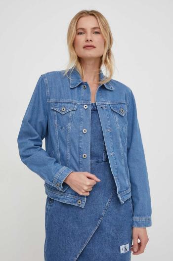 Džínová bunda Pepe Jeans ROSE JACKET RCLM dámská, přechodná, PL402387