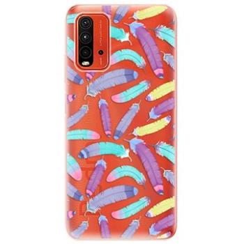 iSaprio Feather Pattern 01 pro Xiaomi Redmi 9T (featpatt01-TPU3-Rmi9T)