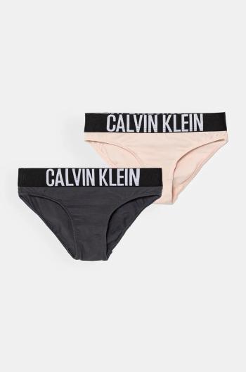 Dětské kalhotky Calvin Klein Underwear 2-pack růžová barva, G80G800701