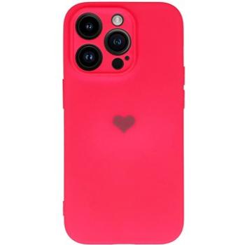 Vennus Valentýnské pouzdro Heart pro iPhone 13 - fuchsiové (TT4323)