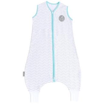 Natulino Little Walkers spací pytel s nohavicemi, Grey waves/mint, Xl (Vel. 92/110) (5903148274058)