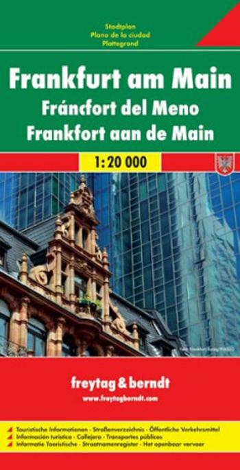 PL 138 Frankfurt am Main 1:20 000 / plán města