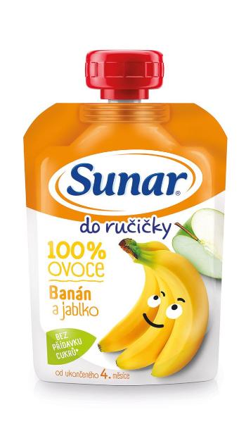 Sunar Do ručičky banán a jablko 100 g