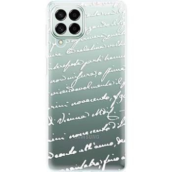 iSaprio Handwriting 01 pro white pro Samsung Galaxy M53 5G (hawri01w-TPU3-M53_5G)