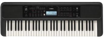 Yamaha PSR-E383 Keyboard s dynamikou Black