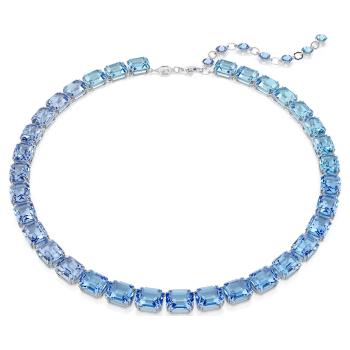 Swarovski Oslnivý náhrdelník s modrými Swarovski krystaly Millenia 5694136