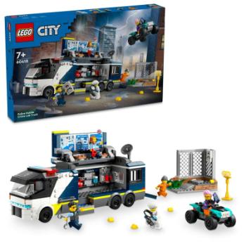 LEGO® City 60418 Mobilní kriminalistická laboratoř policistů