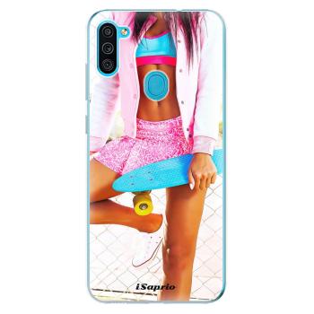 Odolné silikonové pouzdro iSaprio - Skate girl 01 - Samsung Galaxy M11