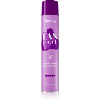 Fanola FAN touch lak na vlasy s extra silnou fixací 500 ml