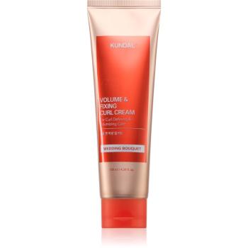 KUNDAL Volume & Fixing Curl Dream Wedding Bouquet stylingový krém pro definici vln s vůní 130 ml