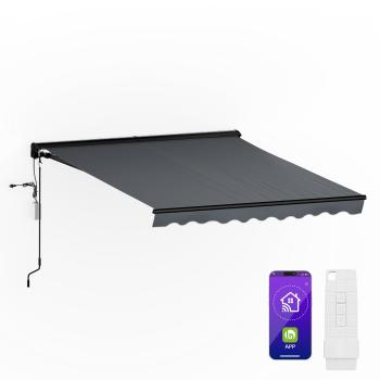 Blumfeldt CloudShade Markýza, Chytré ovládání, UV ochrana, Montáž na zeď