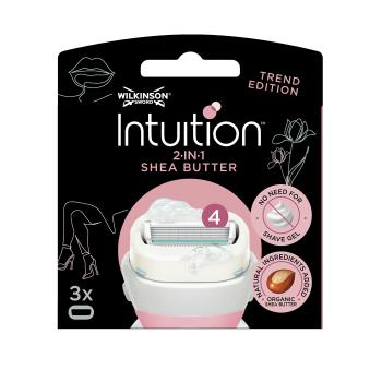 Wilkinson Sword Náhradní hlavice Intuition 2v1 Shea Butter 3 ks