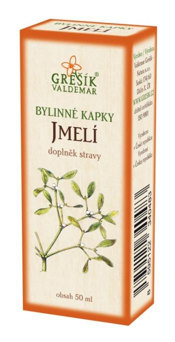 Valdemar Grešík Grešík Jmelí bylinné kapky 50 ml