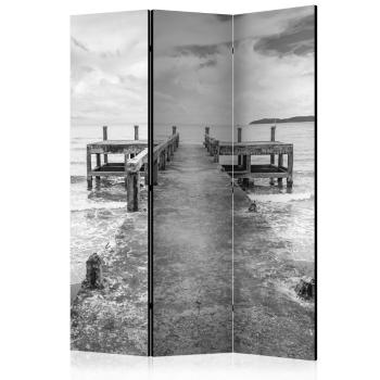 Paraván Concrete Pier Dekorhome 135x172 cm (3-dílný)