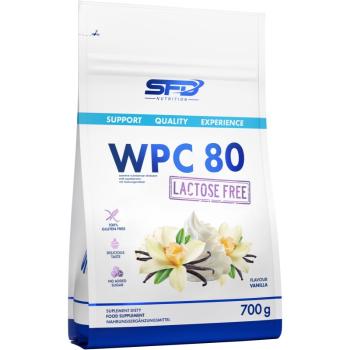 SFD Nutrition WPC 80 Lactose Free syrovátkový protein bez laktózy příchuť Vanilla 700 g