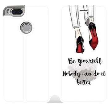 Flipové pouzdro na mobil Xiaomi Mi A1 - M046P Be yourself (5903226053216)