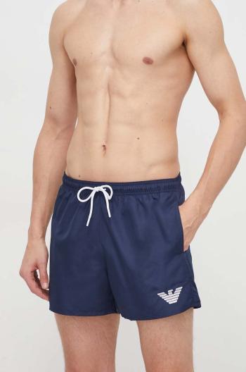 Plavkové šortky Emporio Armani Underwear tmavomodrá barva, 211752 4R438