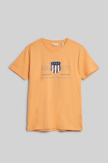 TRIČKO GANT ARCHIVE SHIELD SS T-SHIRT CORAL APRICOT