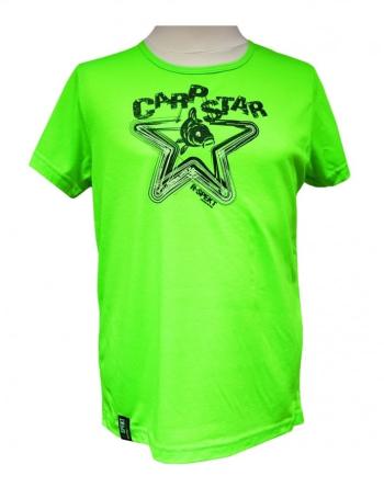 R-Spekt Dětské tričko Carp Star fluo green - 11/12 yrs