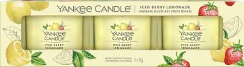Gyertya YANKEE CANDLE Iced Berry Lemonade Set Sampler 3× 37 g