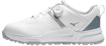 Mizuno Hazard Enerzy BOA Mizuno Snow White/Citadel 40,5 Pánské golfové boty