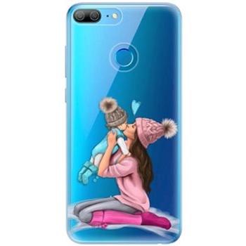 iSaprio Kissing Mom - Brunette and Boy pro Honor 9 Lite (kmbruboy-TPU2-Hon9l)