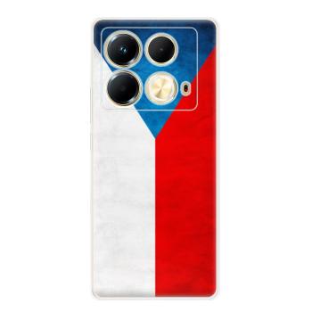 Odolné silikonové pouzdro iSaprio - Czech Flag - Infinix Note 40