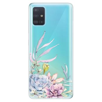 Odolné silikonové pouzdro iSaprio - Succulent 01 - Samsung Galaxy A51